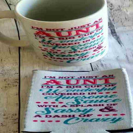 Aunty mug & cooler gift pack