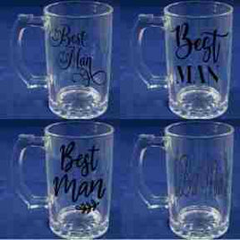 Bestman beer glass, multiple colours available
