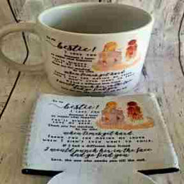 friendship stubby cooler & mug gift pack