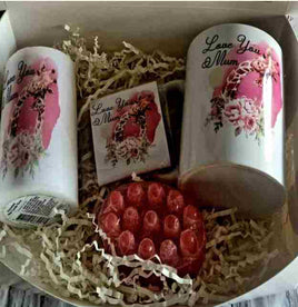mum mug and candle gift pack
