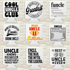 Uncle stubby cooler- many designs to choose from