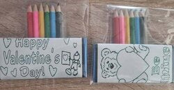 colour your own valentines day chocolate wrappers personalised custom gifts favours brisbane qld australia