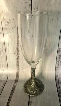 silver glitter champagne glass personalised gift wedding birthday mothers day christmas brisbane qld australia