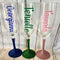 glitter champagne glass personalised gift wedding birthday mothers day christmas brisbane qld australia