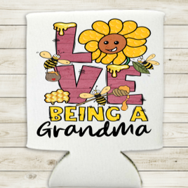 Grandma stubby cooler - many designs to choose from