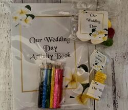childrens wedding activity packs custom personalised wedding favours supplies gifts brisbane qld australia