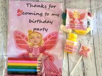 fairy party favours personalized custom kids birthday supplies brisbane qld australia