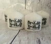 hens night candles personalised guest gift favours bonbonierre party 