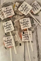 hens night lollipops guest favours personalised custom party australia qld