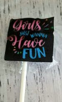 hens  night lollipops guest favours personalised custom party australia qld