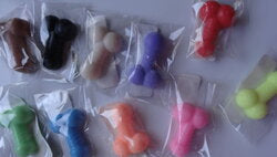 10 pack mini willy soaps novelty adult hens night favours