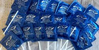 blue favoured novelty condom lollipops hens bucks night birthday party guest favours adult gifts