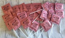 pink favoured novelty condom lollipops hens bucks night birthday party guest favours adult gifts